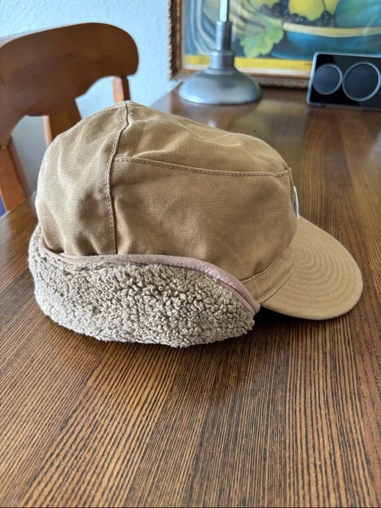 The North Face Tan Canvas Earflap Hat - Picture 4 of 9